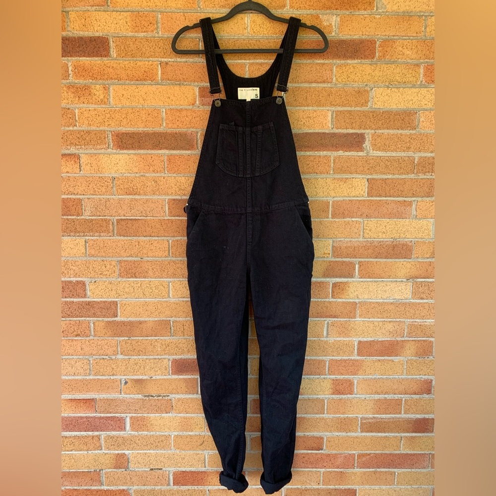 Rag & Bone Black Overalls